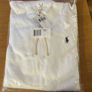 Ralph Lauren white large hoodie
